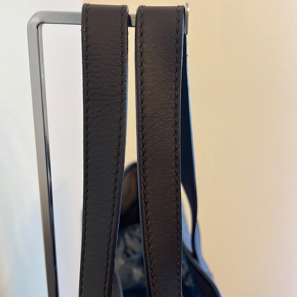 Gucci Guccissima Leather Metallic Chocolate Brown Tote Bag - Picture 3 of 16